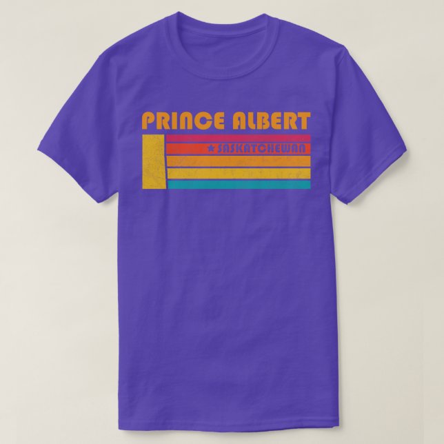 Camiseta El Príncipe Albert Saskatchewan Canadá (Diseño del anverso)