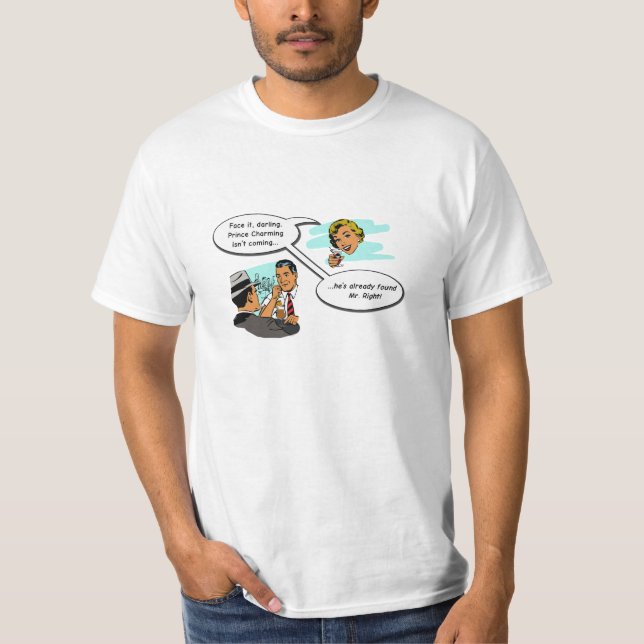 Camiseta El príncipe el encantar no está viniendo (Anverso)
