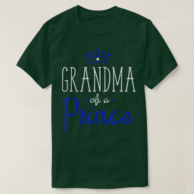 Camiseta El príncipe y la reina T de la abuela  (Diseño del anverso)