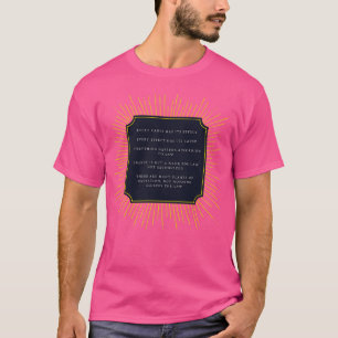 Camiseta El principio de causa y efecto