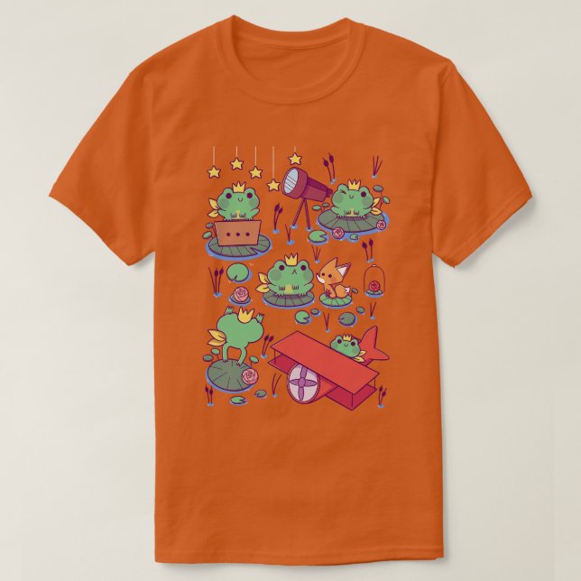 Camiseta El principito de rana (Diseño del anverso)
