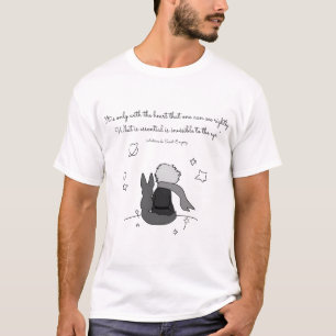 Camiseta El Principito (Negro Y