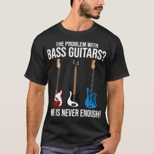 Camiseta El problema con la asistencia del jugador de Bass
