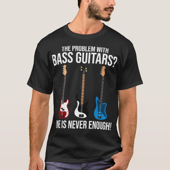 Camiseta El problema con la asistencia del jugador de Bass  (Anverso)