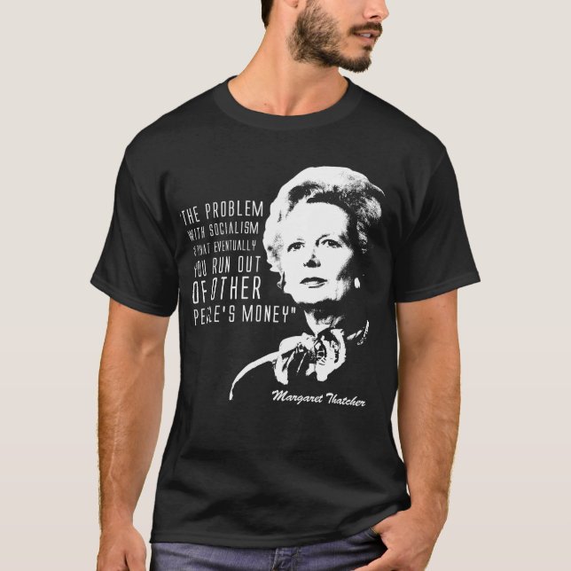 Camiseta El problema con socialismo (Anverso)