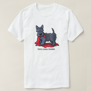 Camiseta El problema de la cachorro de los territorios esco