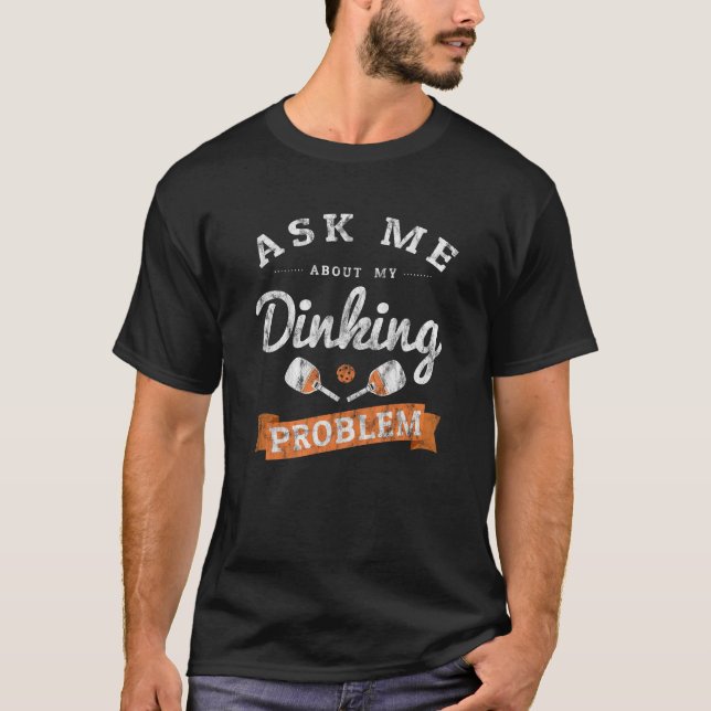 Camiseta El problema del diezmo retro divertido (Anverso)