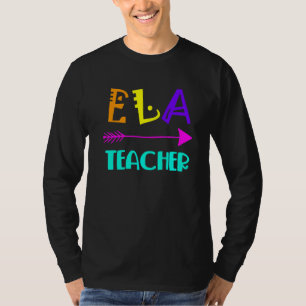 Camiseta El Profesor De Artes En Inglés Ela Squad Regresa A