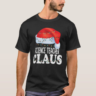 Camiseta El profesor de ciencias Claus Navidades Cos divert