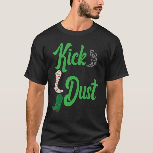 Camiseta El profesor de danza en línea patea el polvo (Anverso)