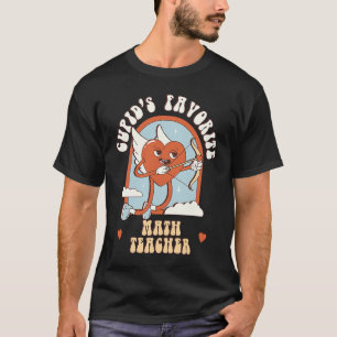 Camiseta El profesor de matemáticas favorito de Cupido, Cut
