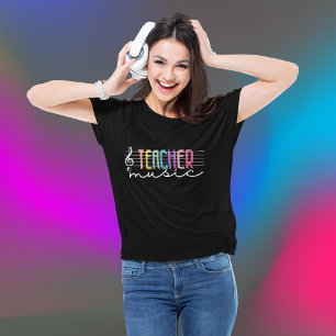 Camiseta El profesor de música vuelve a la escuela