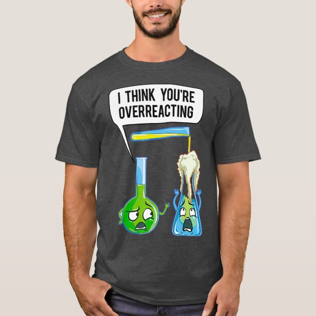 Camiseta El profesor de química obsequia tu humor (Anverso)