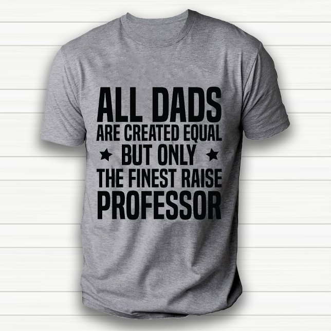 Camiseta El profesor de química papá White es gracioso (Funny Chemistry Professor Dad White T-Shirt)