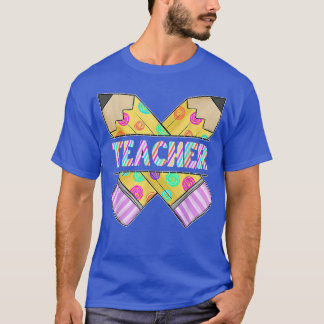 Camiseta El Profesor De Vuelta A La Escuela Feliz Primer Dí