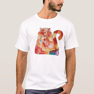 Camiseta El profesor del gato del soplo