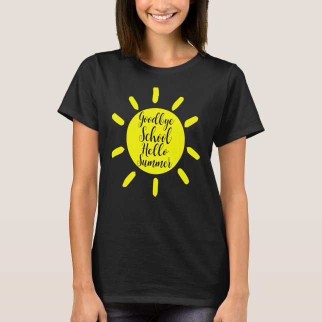 Camiseta El Profesor El Último Día De La Escuela De Adiós,  (Anverso)