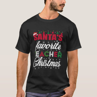 Camiseta El profesor favorito de Santa