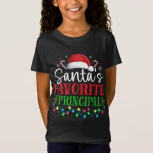 Camiseta El profesor favorito de Santa Claus Navidades