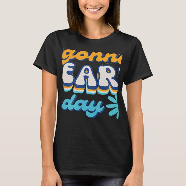 Camiseta El profesor Groovy Retro Primer día de la escuela  (Anverso)