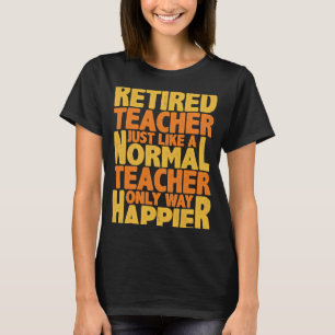 Camiseta El profesor jubilado es una cita jubilatoria muy f