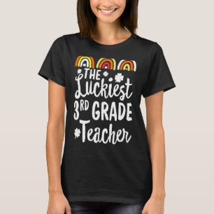 Camiseta El profesor más afortunado de tercer grado de St P