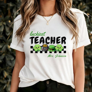 Camiseta El profesor más afortunado Retro San Patricio