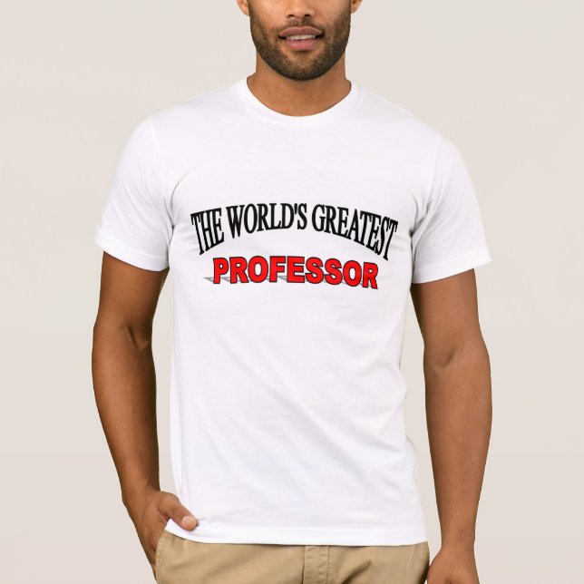 Camiseta El profesor más grande del mundo (Anverso)