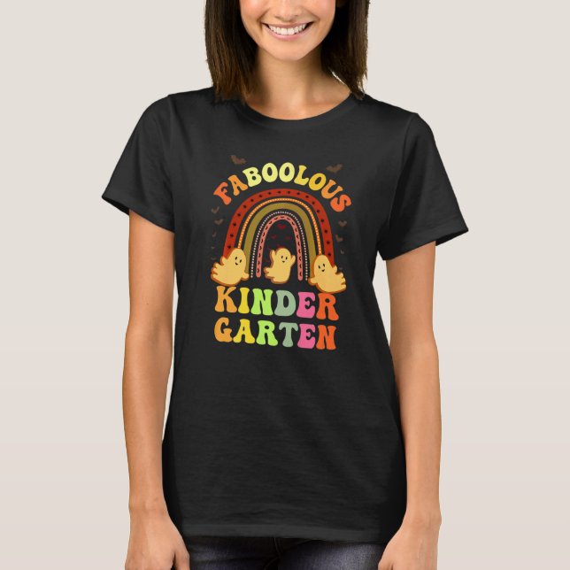 Camiseta El profesor retro FABOOLOUS KINDERGARTEN (Anverso)