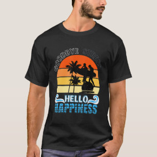 Camiseta El profesor Summer Goodbye Stress Hola Felicidad F