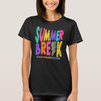 Camiseta El profesor sustituto de vacaciones de verano está