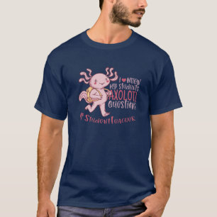 Camiseta El profesor universitario Axolotl cuestiona al fut