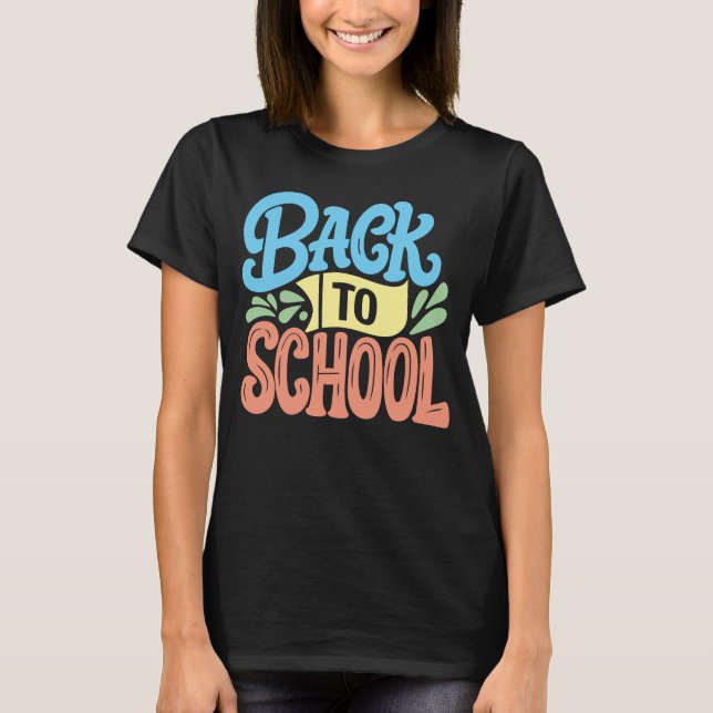 Camiseta El profesor vuelve a la escuela (Anverso)