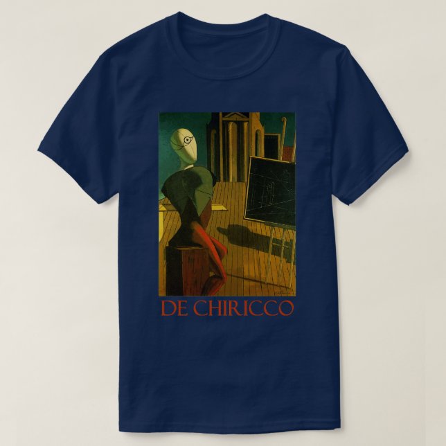 Camiseta El profeta 1915 de Giorgio de Chirico (Diseño del anverso)