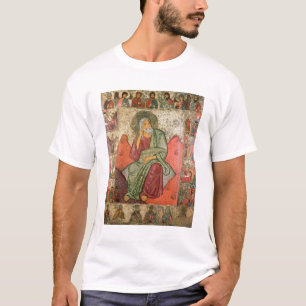 Camiseta El profeta Elías, escuela de Pskov (el panel)