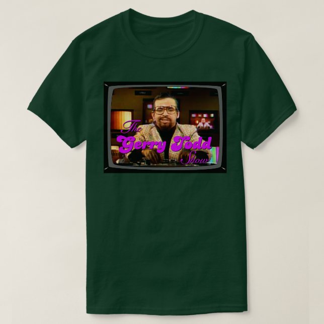 Camiseta El programa Gerry Todd SCTV (Diseño del anverso)