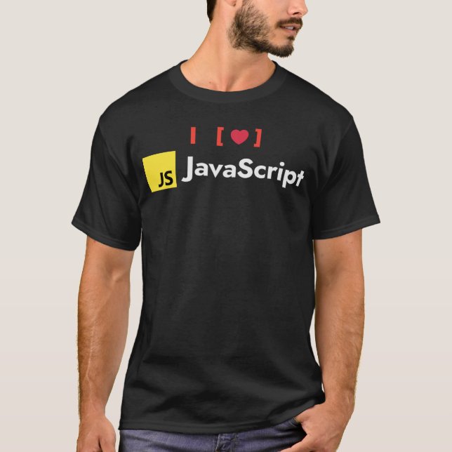 Camiseta El programador JavaScript es el infierno (Anverso)