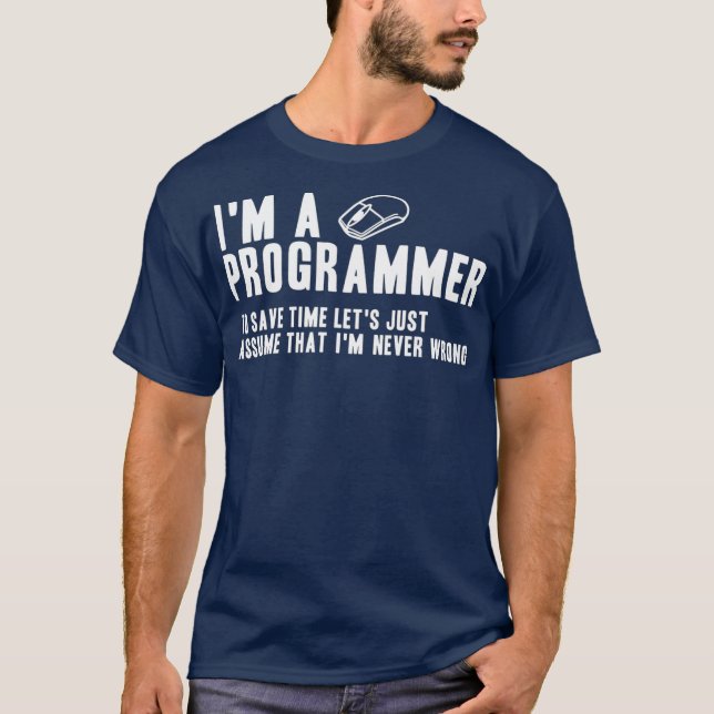 Camiseta El Programador Siempre Es El Ingeniero De Software (Anverso)