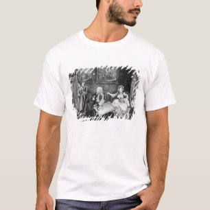Camiseta El progreso de un Harlot, placa II, peleas