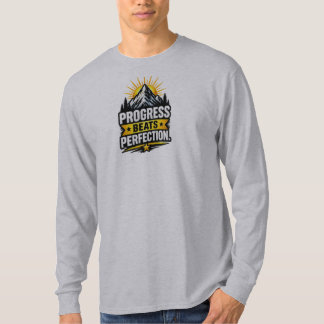 Camiseta El Progreso Supera La Perfección – Motivación Pers
