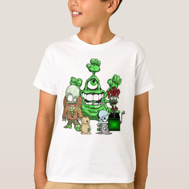 Camiseta El promo de los monstruos (Anverso)