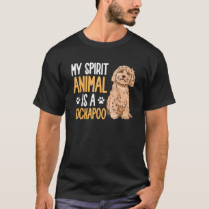 Camiseta El Propietario De Perro Cockapoo Mi Espíritu Anima