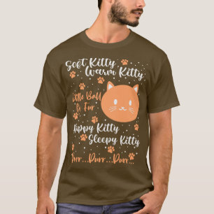 Camiseta El propietario de un gato lindo Kitten Cat Mom Dad