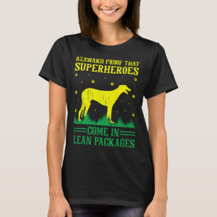 Camiseta El propietario de un perro de Azawakh, Arabian Gre