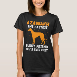 Camiseta El propietario de un perro de Azawakh, Arabian Gre
