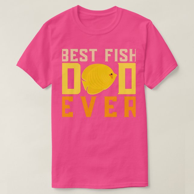 Camiseta El propietario del acuario es el mejor padre de pe (Diseño del anverso)