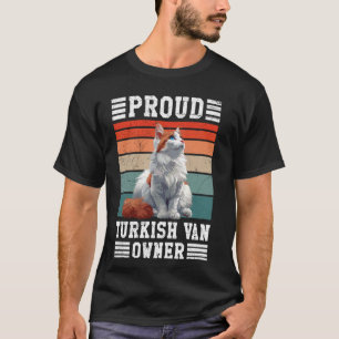 Camiseta El propietario del gato se enorgullece del padre d
