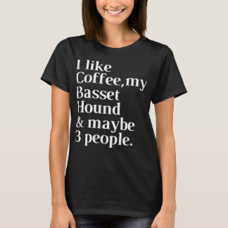 Camiseta El propietario del perro Coffee Lover - Hound Funn