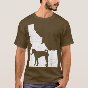 Camiseta El propietario del perro de Basenji, el divertido