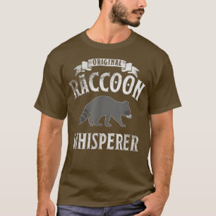 Camiseta El propietario del Whisperer de Raccoon es gracios